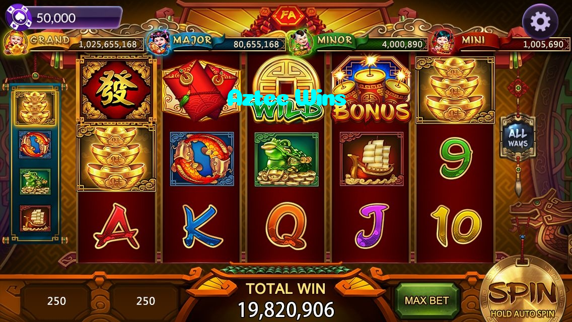 Aztec Wins casino presented on mobile device in Pakistan with slots and live games